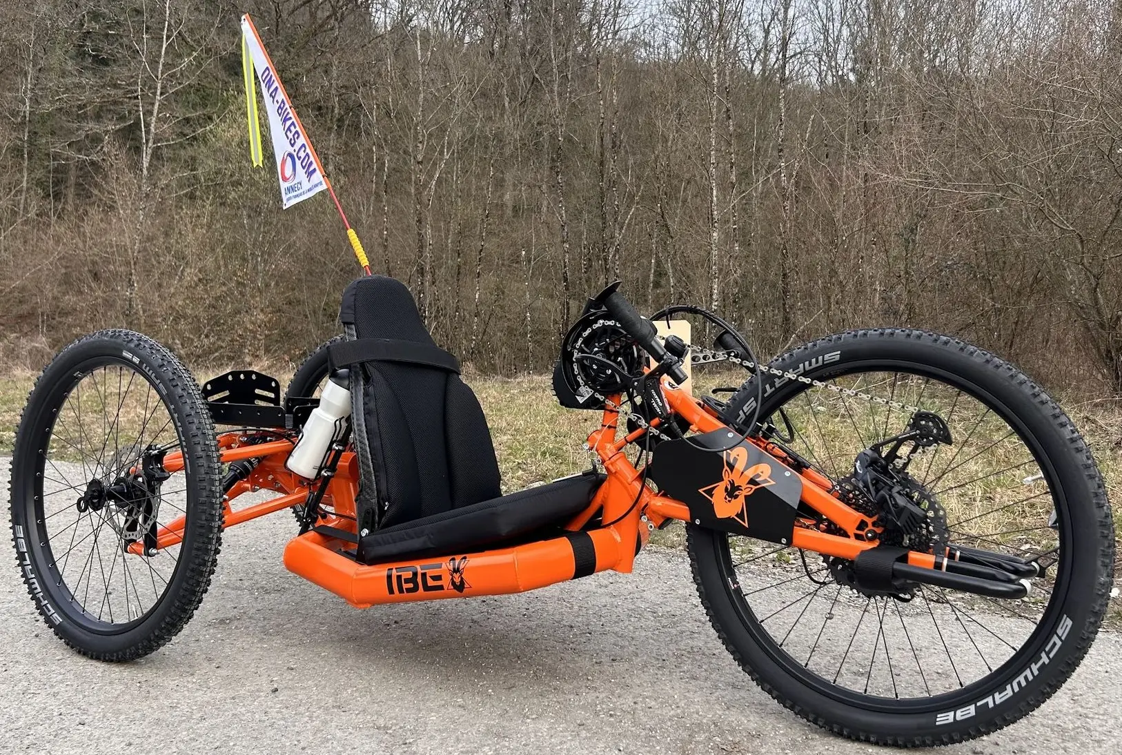 Handbike hybride electrique TOUT terrain - Praschberger IBEX Handbike hybride electrique TOUT terrain - Praschberger IBEX